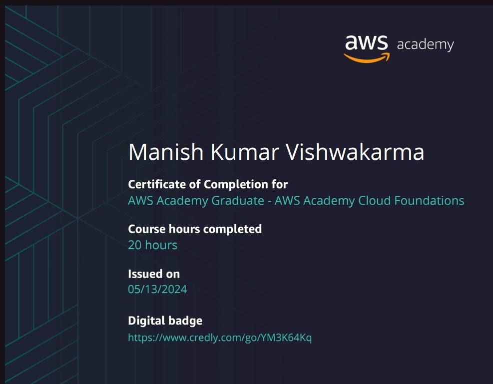 Certification 1